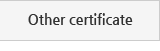 Other certificate